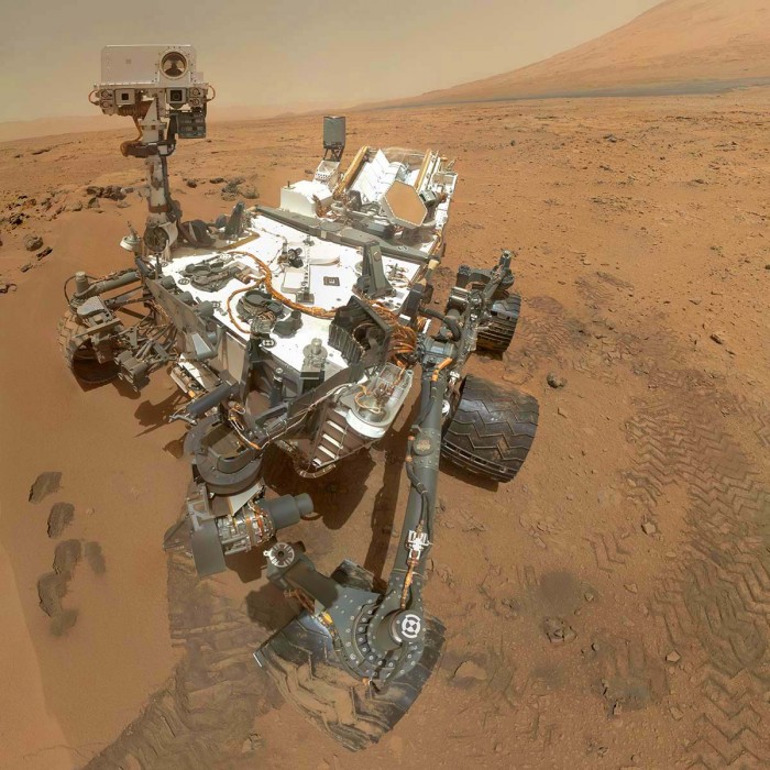 Autoportrait de Curiosity sur Mars