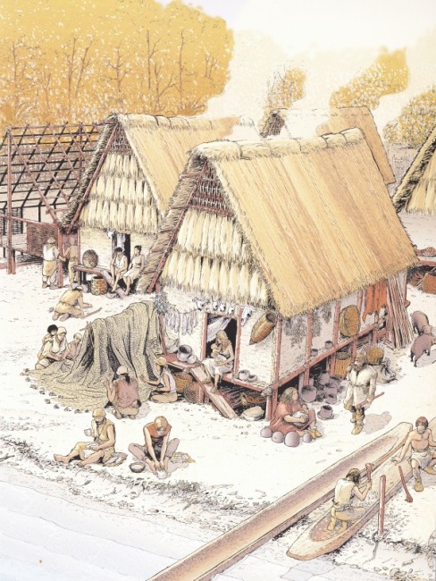 Les premiers villages
